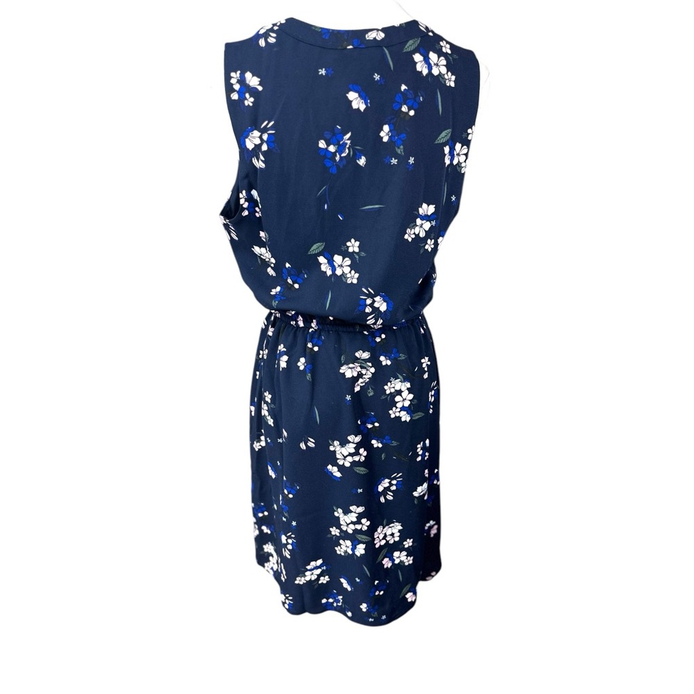 41 Hawthorn NWT SZ SM Clara T waist Blue Sleeveless V-neck Sundress - Picture 5 of 14